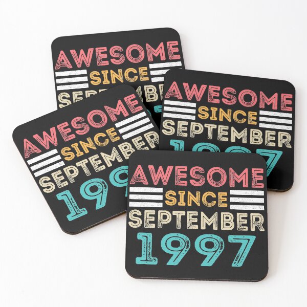 Item preview, Retro Vintage 23rd Birthday - Awesome Since September 1997 designed and sold by meedTee.