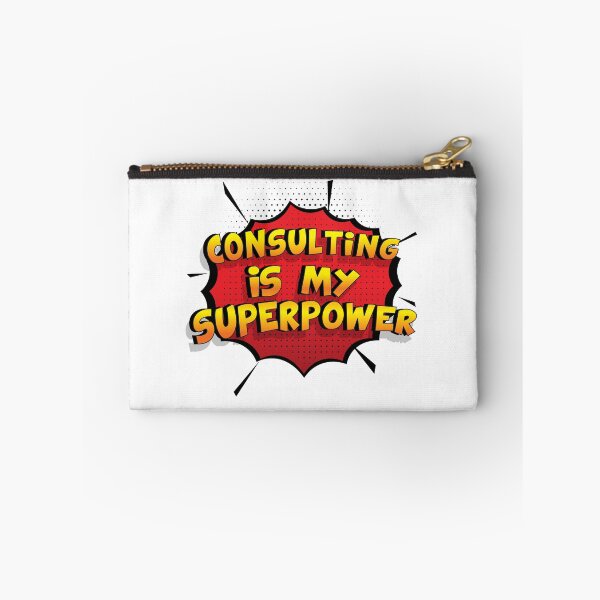 Item preview, Consulting is my Superpower Funny Design Consulting Gift designed and sold by Custom365.
