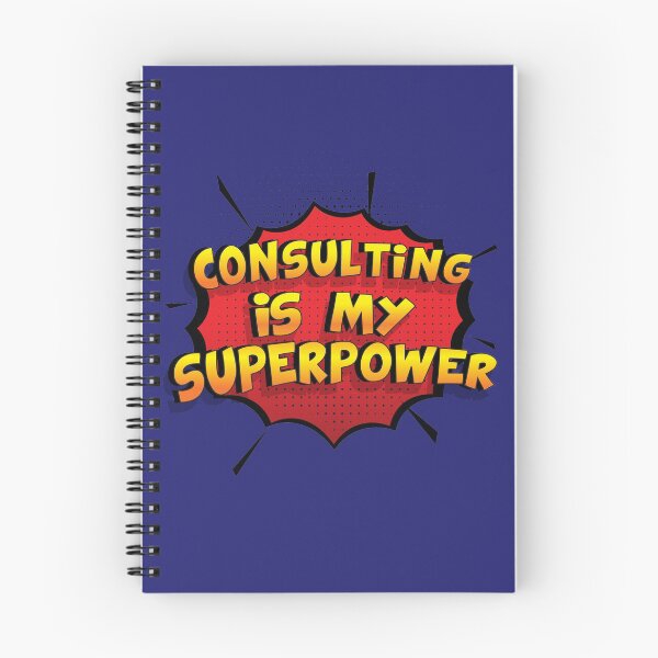 Artikelvorschau, Beratung ist mein Superpower Funny Design Consulting Gift entworfen und verkauft von Custom365.