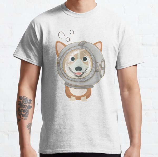 My Corgi World - Majesty Pembroke - Cute welsh cardigan corgis is diving Classic T-Shirt