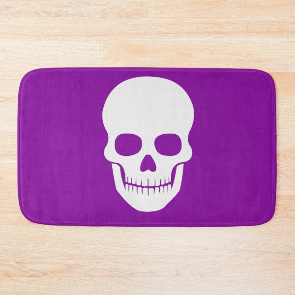 Item preview, death skull - poison purple designed and sold by ZiphGames.