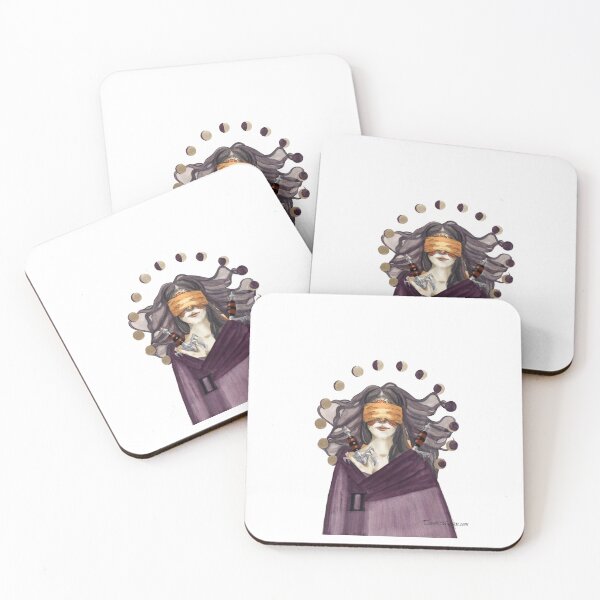 Item preview, Two of Swords - Dos de Espadas designed and sold by tarotmuertos.