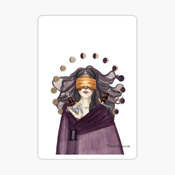 Two of Swords - Dos de Espadas Sticker