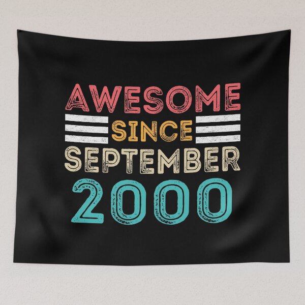 Item preview, Retro Vintage 20th Birthday: increíble desde septiembre de 2000 designed and sold by meedTee.