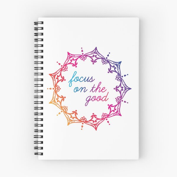 Item preview, Focus on the Good - Yoga Mandala Print Design GC-092-09 designed and sold by GraphicCharms.