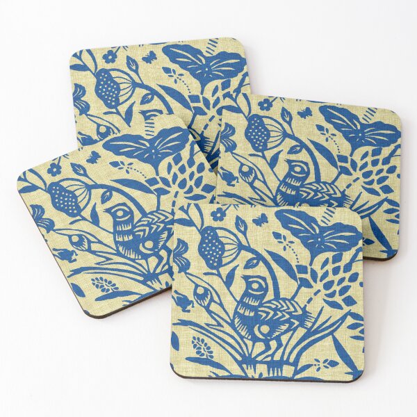 Item preview,  Papercut Garden (blue) designed and sold by BessoChicca.