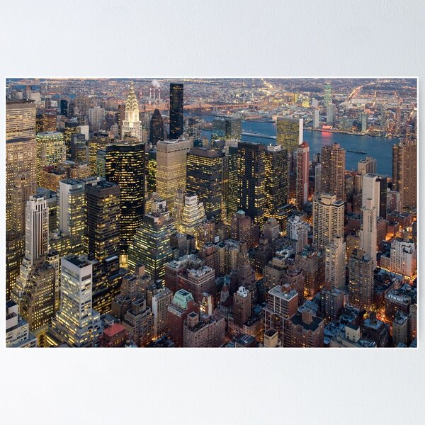 Item preview, New York at sunset designed and sold by Nicomaja.