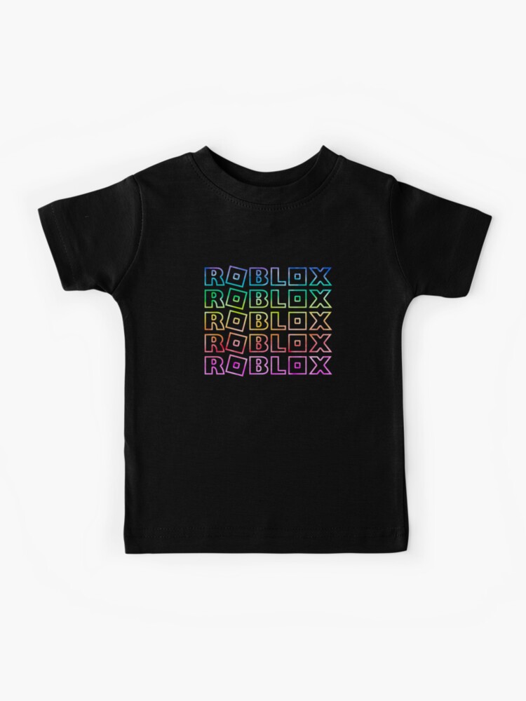 Roblox Rainbow Tie Dye Unicorn Kids T Shirt By T Shirt Designs Redbubble - roblox white shirt tie