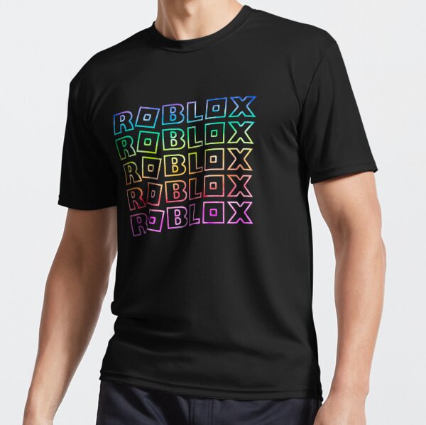 Roblox Pastel Rainbow Active T Shirt By T Shirt Designs Redbubble - double rainbow roblox