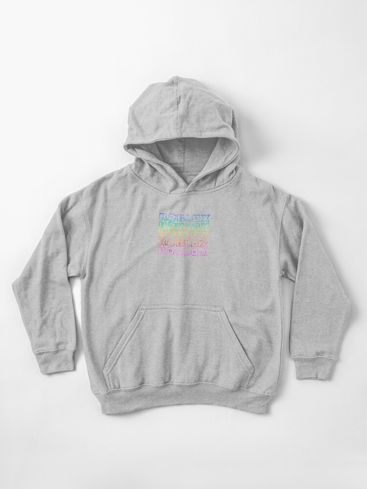 Roblox Rainbow Tie Dye Unicorn Kids Pullover Hoodie By T Shirt Designs Redbubble - roblox white shirt with black tie