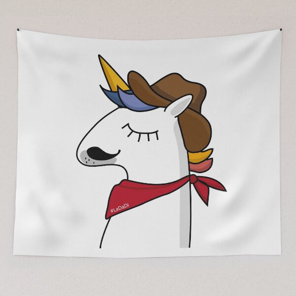 Item preview, cowboy unicorn designed and sold by LaDaDi.