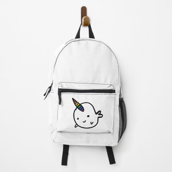 Item preview, CUTE NARWHAL - RAINBOW HORN designed and sold by Character Assassination.