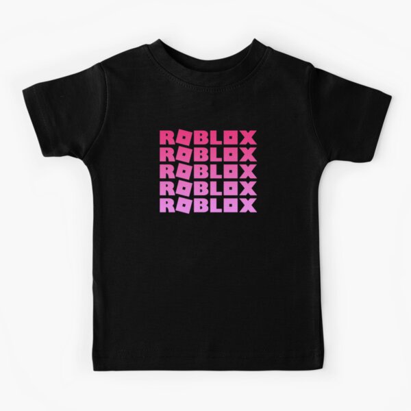 Roblox Neon Pink Kids T Shirt By T Shirt Designs Redbubble - roblox app logo neon