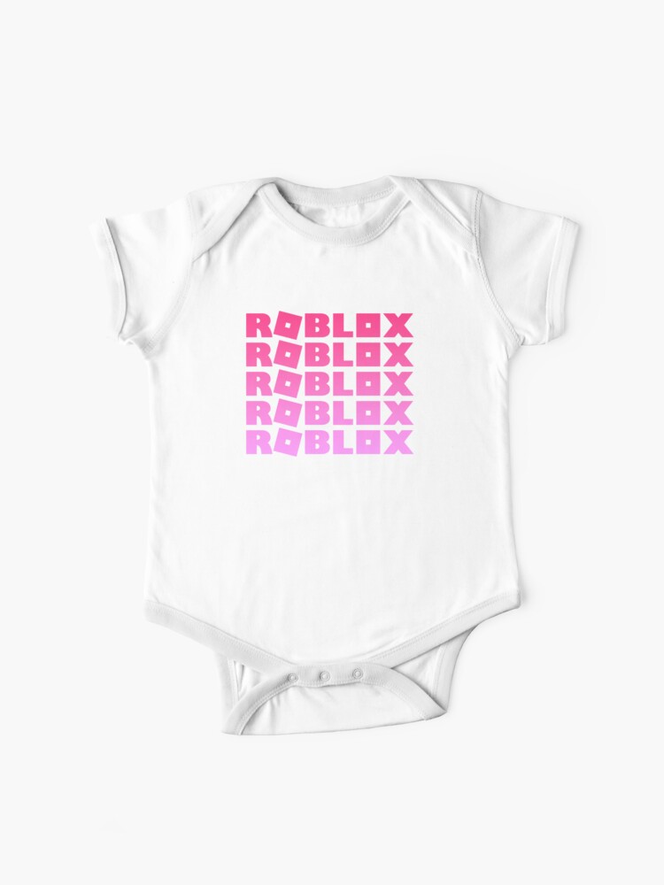 Roblox Neon Pink Baby One Piece By T Shirt Designs Redbubble - roblox 2020 short sleeve baby one piece redbubble