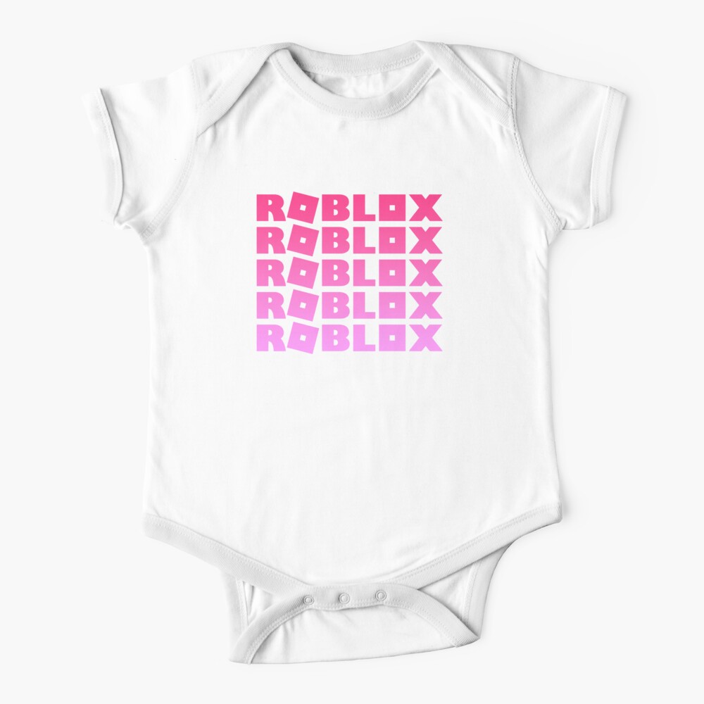 Roblox Neon Pink Baby One Piece By T Shirt Designs Redbubble - pastel pink dress roblox