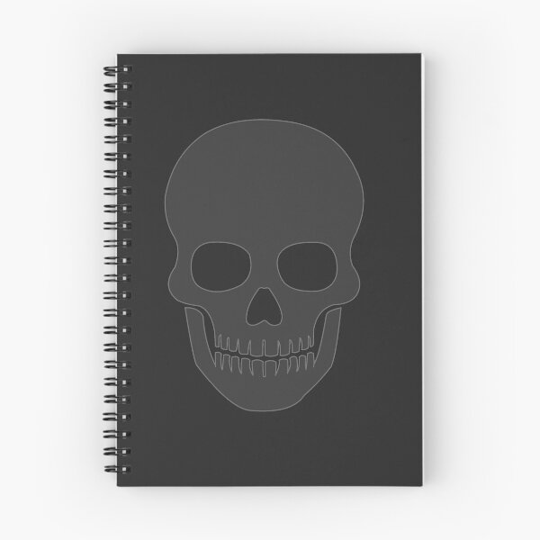 Item preview, death skull - poison black designed and sold by ZiphGames.