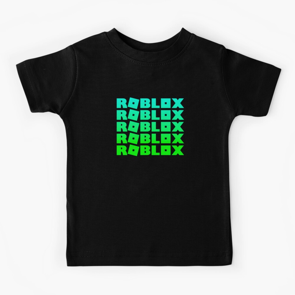 Roblox Neon Green Kids T Shirt By T Shirt Designs Redbubble - green roblox t shirt