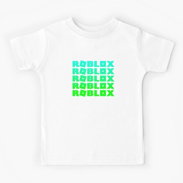 Roblox Robux Adopt Me Kids T Shirt By T Shirt Designs Redbubble - neon green shirt roblox