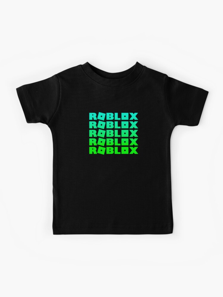 Roblox Neon Green Kids T Shirt By T Shirt Designs Redbubble - green roblox t shirt
