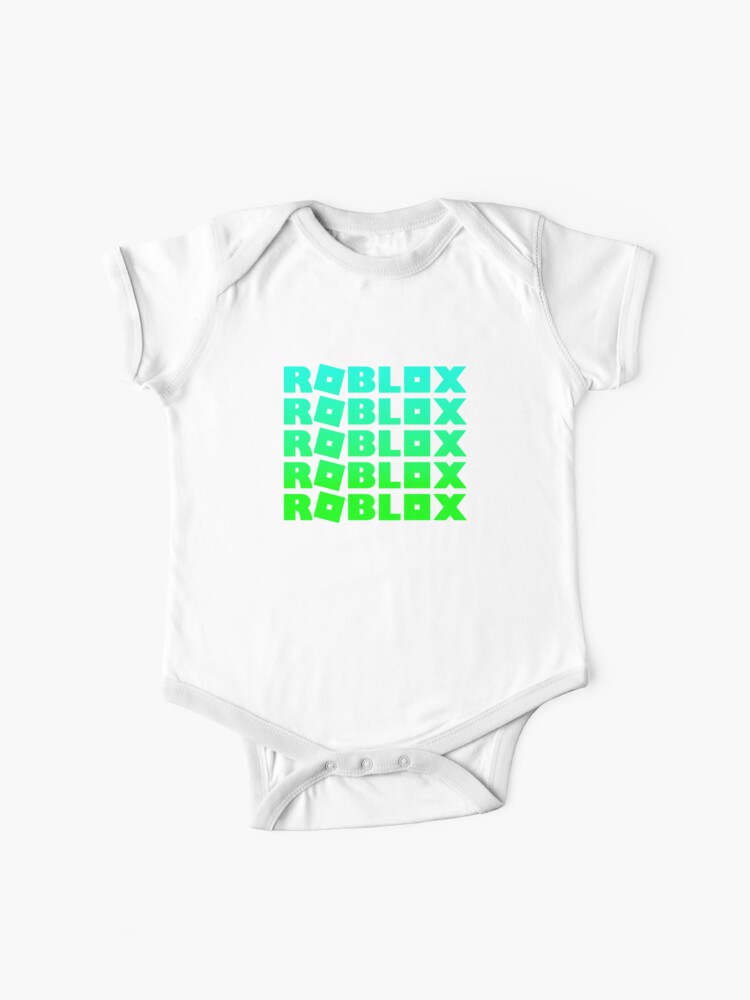 Roblox Neon Green Baby One Piece By T Shirt Designs Redbubble - roblox kids babies clothes redbubble