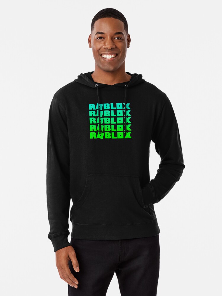 Roblox Neon Green Lightweight Hoodie By T Shirt Designs Redbubble - roblox t shirt hoodie