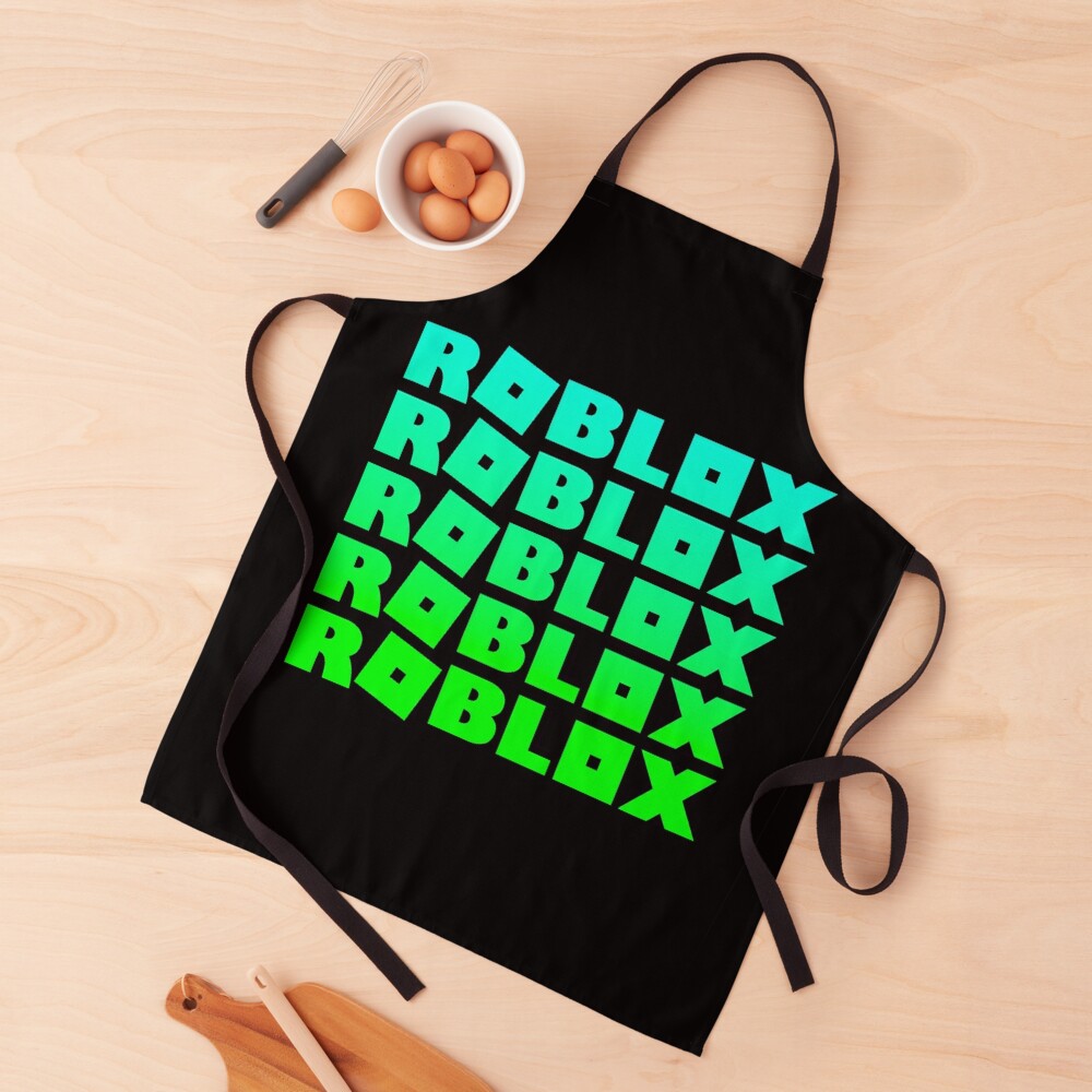 Roblox Neon Green Apron By T Shirt Designs Redbubble - green apron roblox