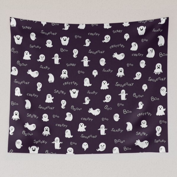 Item preview, Cute ghost pattern designed and sold by sailor-dog.