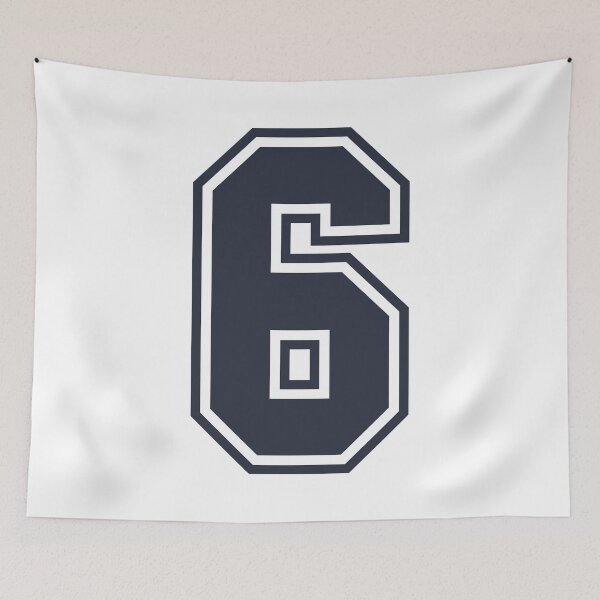 Item preview, 6 Sports Number Six designed and sold by HelloFromAja.
