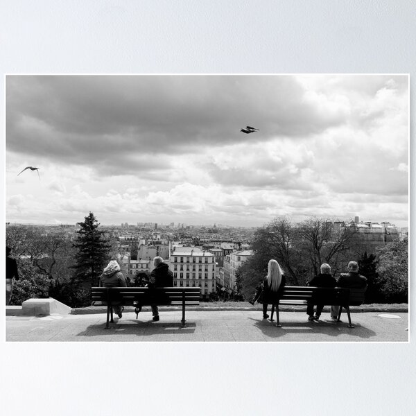 Item preview, Enjoying the view - Sacre Cour - Paris, France designed and sold by Norman Repacholi | Keystone Photography.