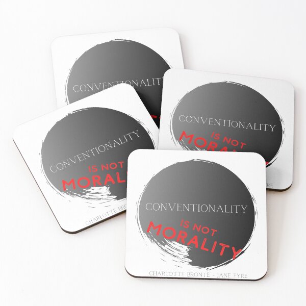 Item preview, La convencionalidad no es la moralidad - Charlotte Bronte designed and sold by Dithers.
