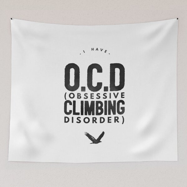 Item preview, Classic O.C.D Rock climbing design designed and sold by Rakos-Merch.