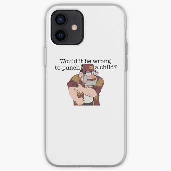 Would it be wrong to punch a child? iPhone Soft Case