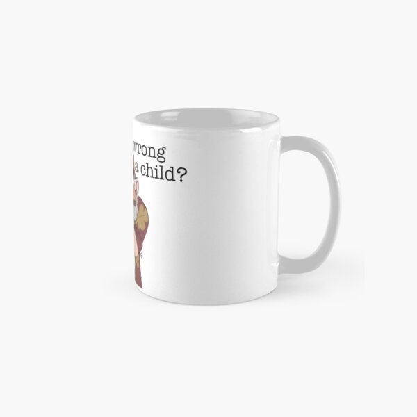 ¿Estaría mal golpear a un niño? Taza clásica