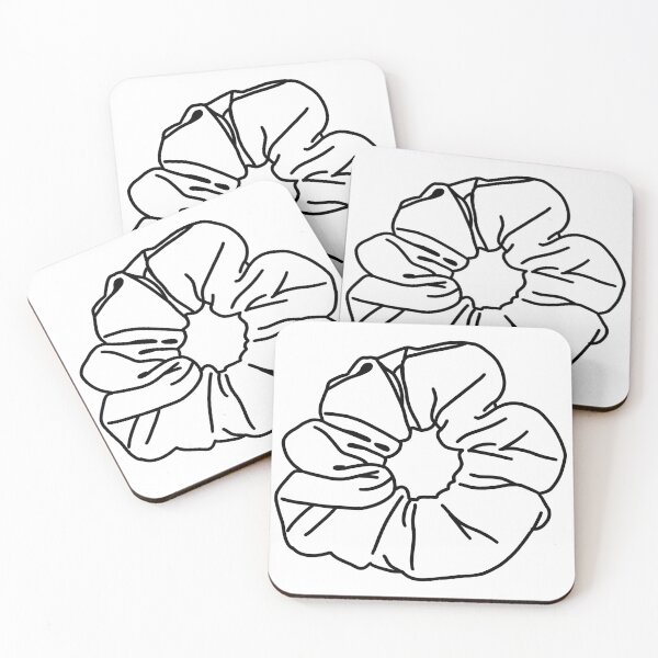 Item preview, White Scrunchie designed and sold by meegaann99.