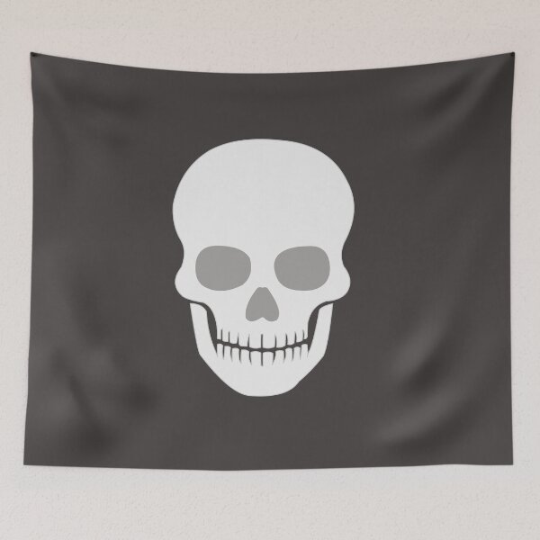 Item preview, death skull - poison black designed and sold by ZiphGames.