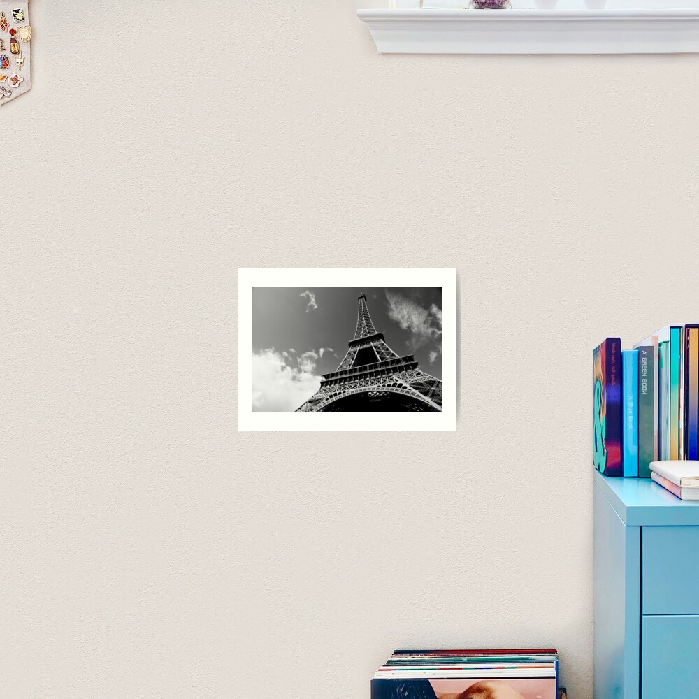 Sunshine on iron - Eiffel Tower - Paris, France Art Print
