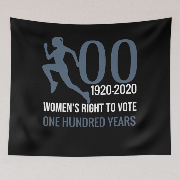 Item preview, Voting like a Girl since 1920, nevertheless she voted t shirt, 100th Women Election Vote Equality T-shirt, celebrate 100 year designed and sold by SeaJayShop.