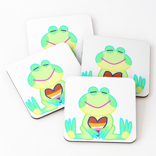 Item preview, Lesbian Frog Love designed and sold by shopmirai.