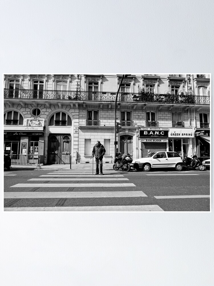 Alternate view of Crossing St Germaine - Paris, France Poster