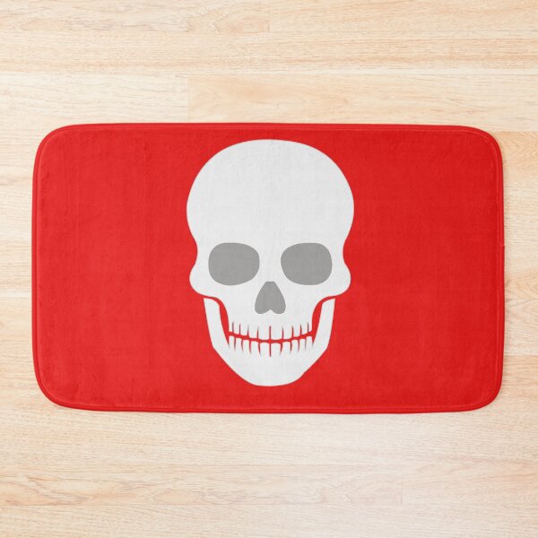 Item preview, death skull - poison red designed and sold by ZiphGames.