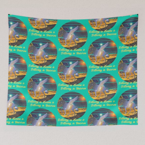 Item preview, Believing in dreams is believing in Unicorns designed and sold by JediJR.