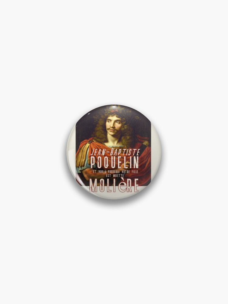 Thumbnail 1 of 3, Pin, Molière designed and sold by MoriVond.