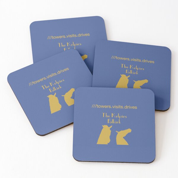 The Kelpies Falkirk Coasters (Set of 4)