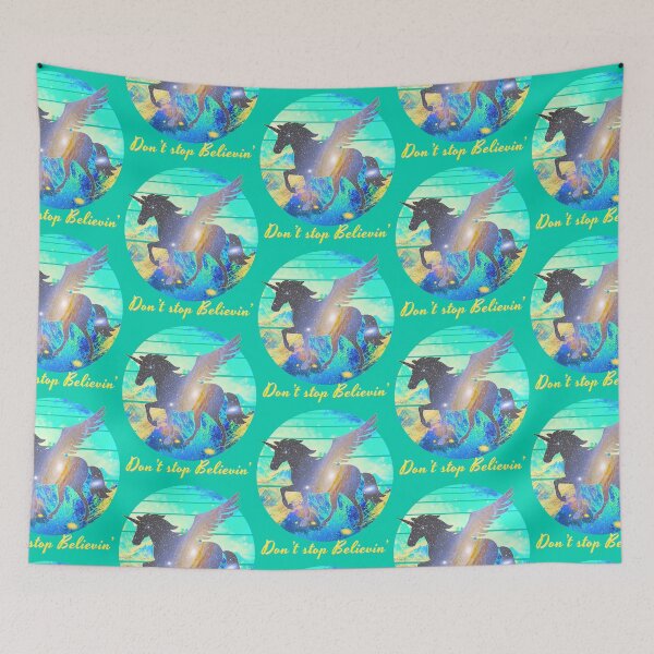 Item preview, Don't stop Believing - Unicorns designed and sold by JediJR.