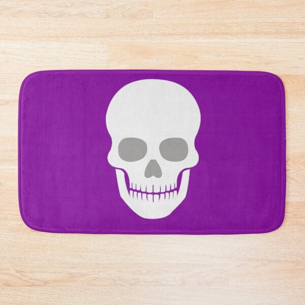 Item preview, death skull - poison purple designed and sold by ZiphGames.