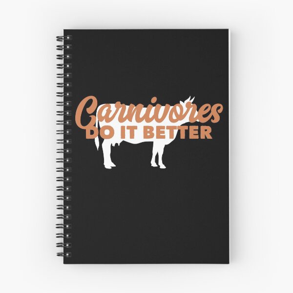 Item preview, Carnivores Do It Better Funny Meat Eater Cows Pigs Non Vegan designed and sold by Zeelicious Designs.