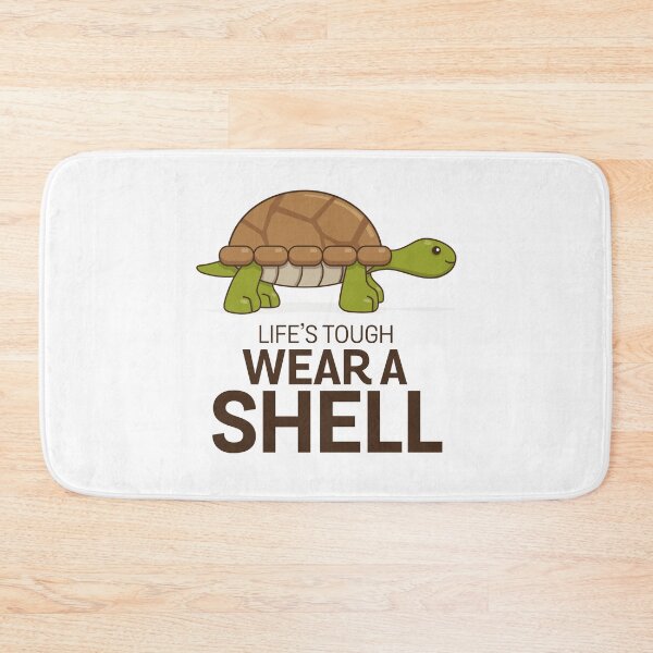 Item preview, Life's tough wear a shell - tortoise designed and sold by Bubsart78.