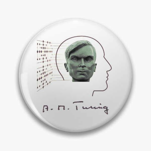 Artikelvorschau, Alan Turing entworfen und verkauft von GePadeSign.