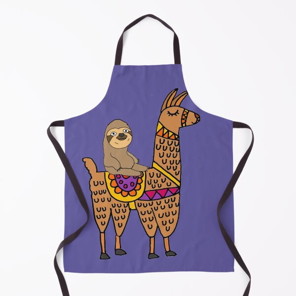 Item preview, Funny Sloth Riding on Llama Artwork designed and sold by Nature's Fancy.