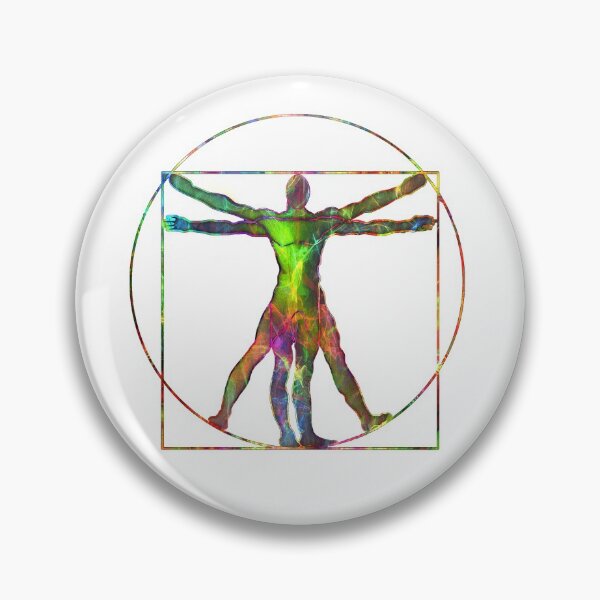 Artikelvorschau, Flower Power Vitruvian entworfen und verkauft von GePadeSign.